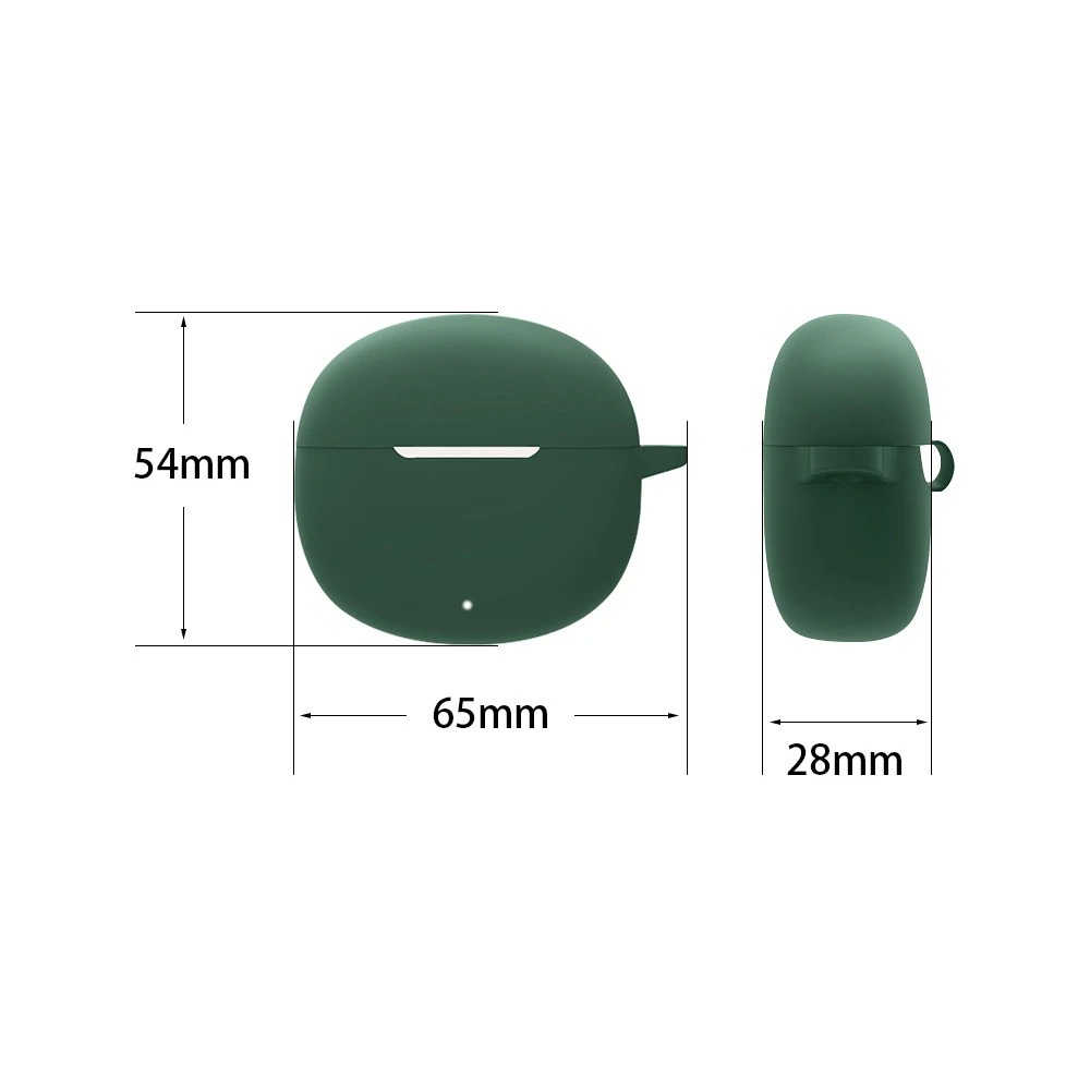 For Qcy T20 Earphone Dust proof Protector Washable Charging Box Sleeve Shockproof Protective Carrying Case