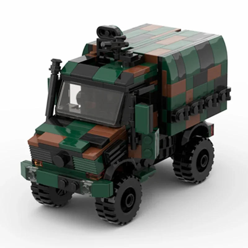 Moc Building Bricks modello militare esercito tedesco U1300 tecnologia per auto corazzata blocchi modulari regali giocattoli per bambini assemblaggio fai da te