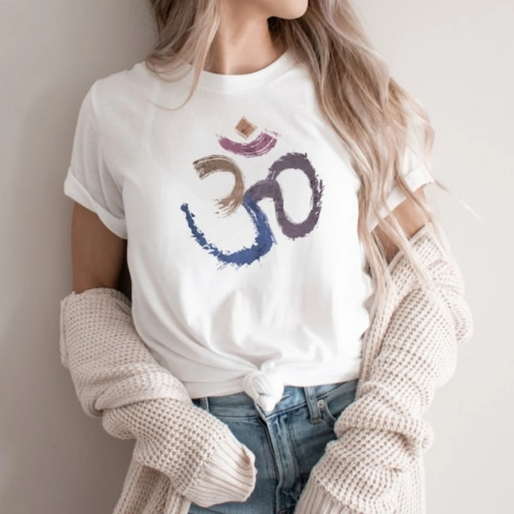 Om Yoga Shirt For W… - image