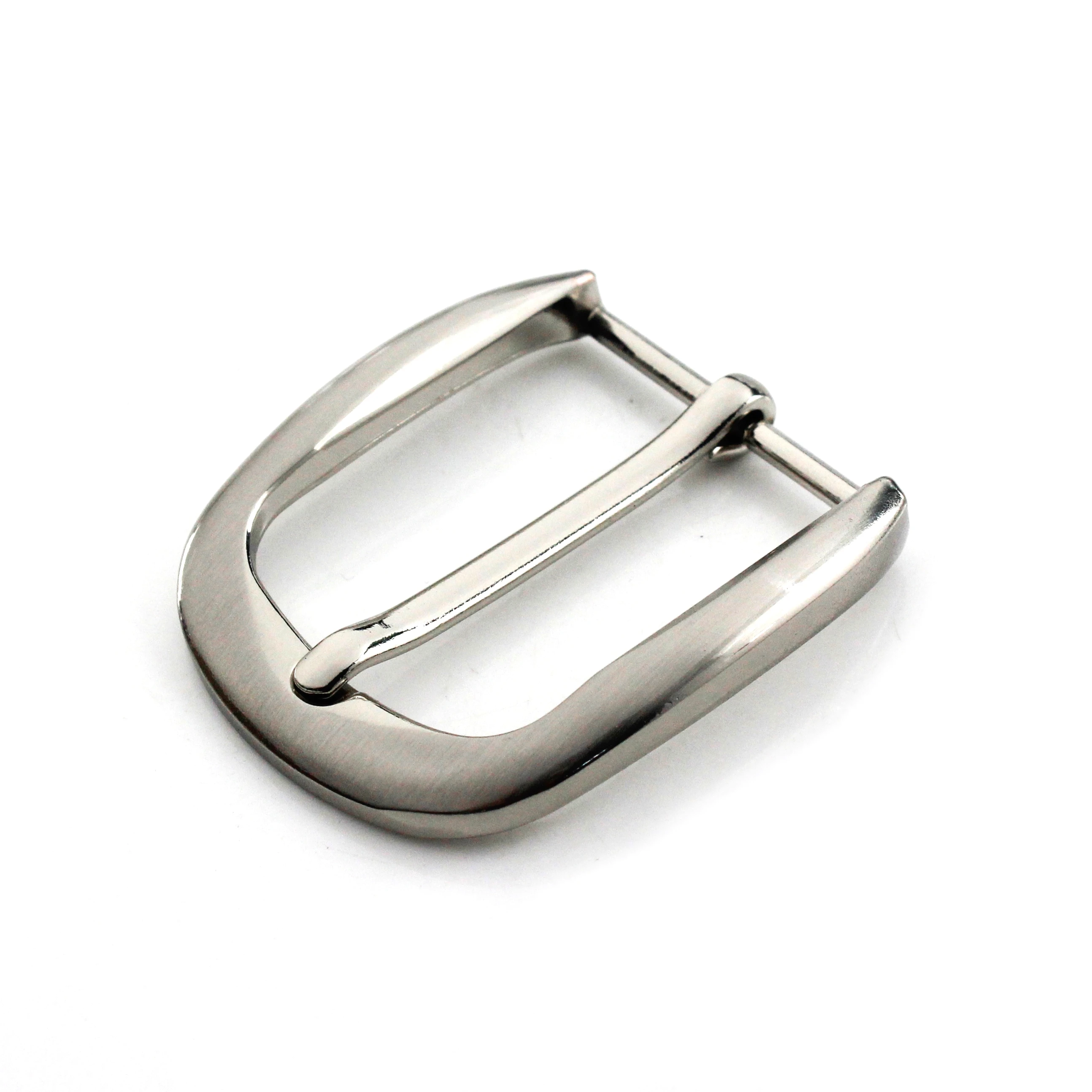 1pcs 35mm Fashion Belt Buckle For Men Metal Clip Buckle End Bar Heel Bar Single Pin Buckle for Leather Craft Belt Strap DIY