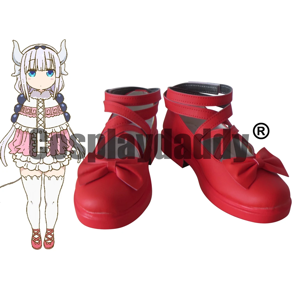 Miss Kobayashi's Dragon Maid Kanna Kamui Cosplay Lolita Shoes