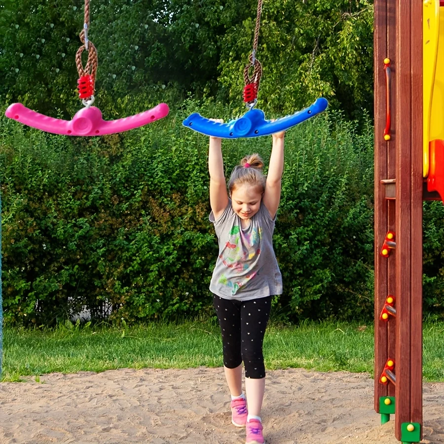 360 °   Conjunto de fitness rotativo, alças ajustáveis, bungee, equipamento de ginástica, acessórios de ginástica para crianças, brinquedo, equipamento de playground