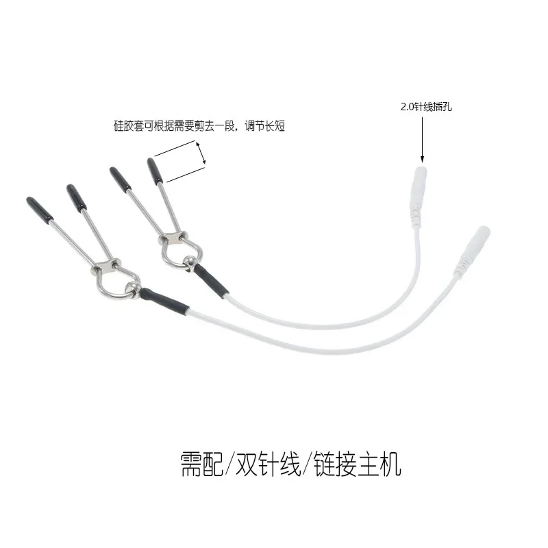 مشبك حلمة صدمات كهربائية للنساء ، مشبك البظر الصغيرين ، تحت عنوان طبي ، مدلك الثدي الكهربائي ، لعبة جنسية للبالغين ، جديد