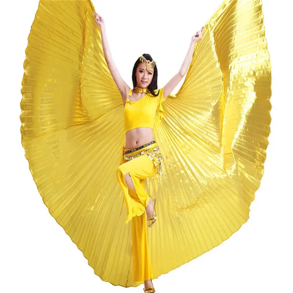 

Hot Women Belly Dance Isis Wings Oriental Design India belly dance Performance New Wings 7 colors 2 kinds hot sale