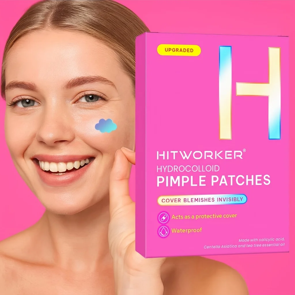 120/60 tablets/box of star shaped hydrocolloid acne patch, alcohol free, gentle and non irritating absorption acne patch