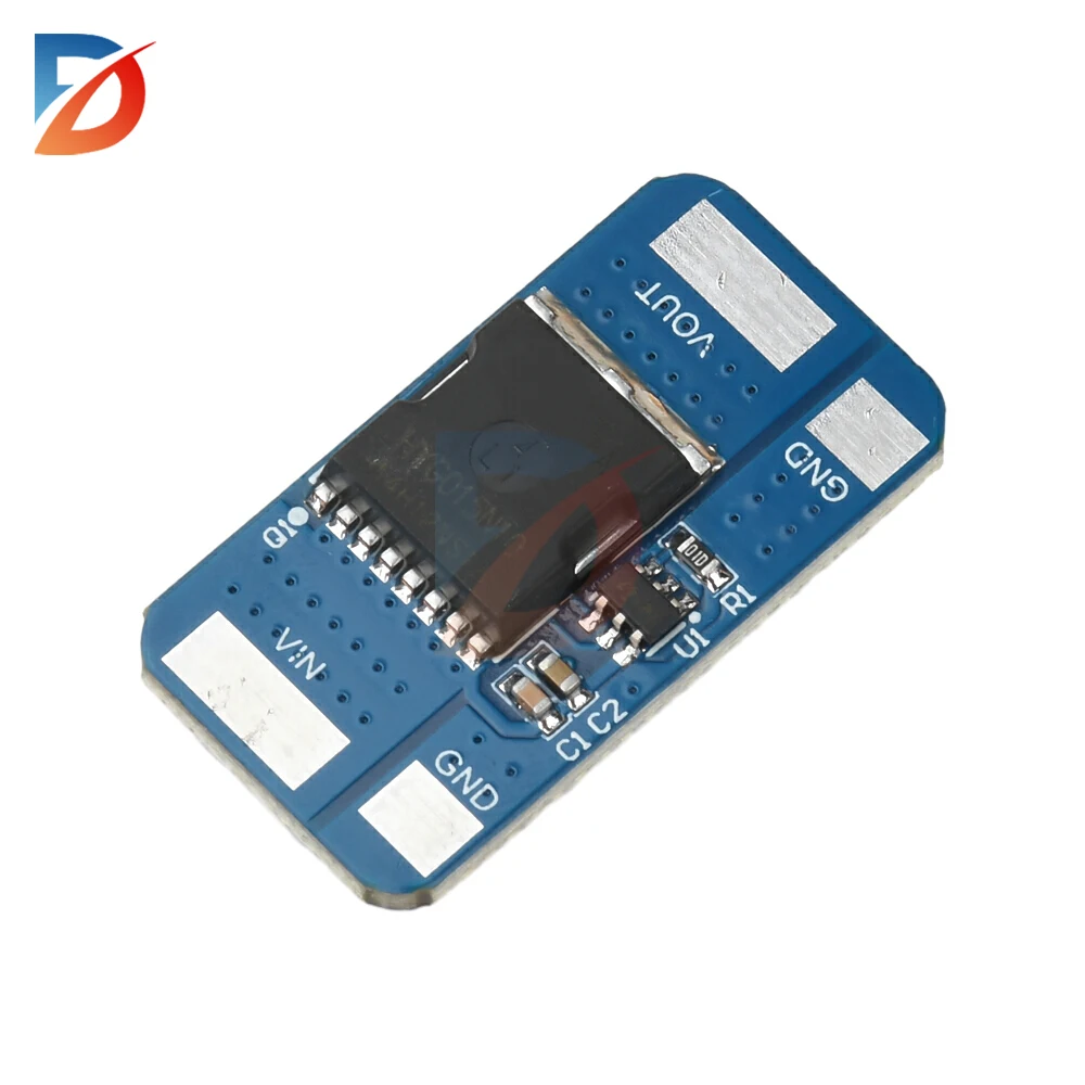 10A Ideal Diode Module 5-30V Anti-Backflow Dedicated Chip Simulates Ideal Diode Rectifier 0.05V Ultra-Low Voltage Drop Module