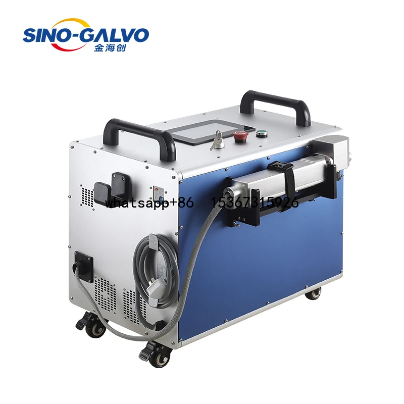 Top selling products laser cleaning metal rust removal removing machine 200w pulsed laser cleaner