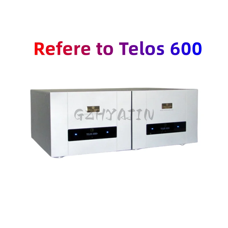 Refere TO Swiss goldmund telos 600 PURE PURE ffully Balanced Split PURE Final STAGE HIFI เครื่องขยายเสียง550W + 550W Power amplifie