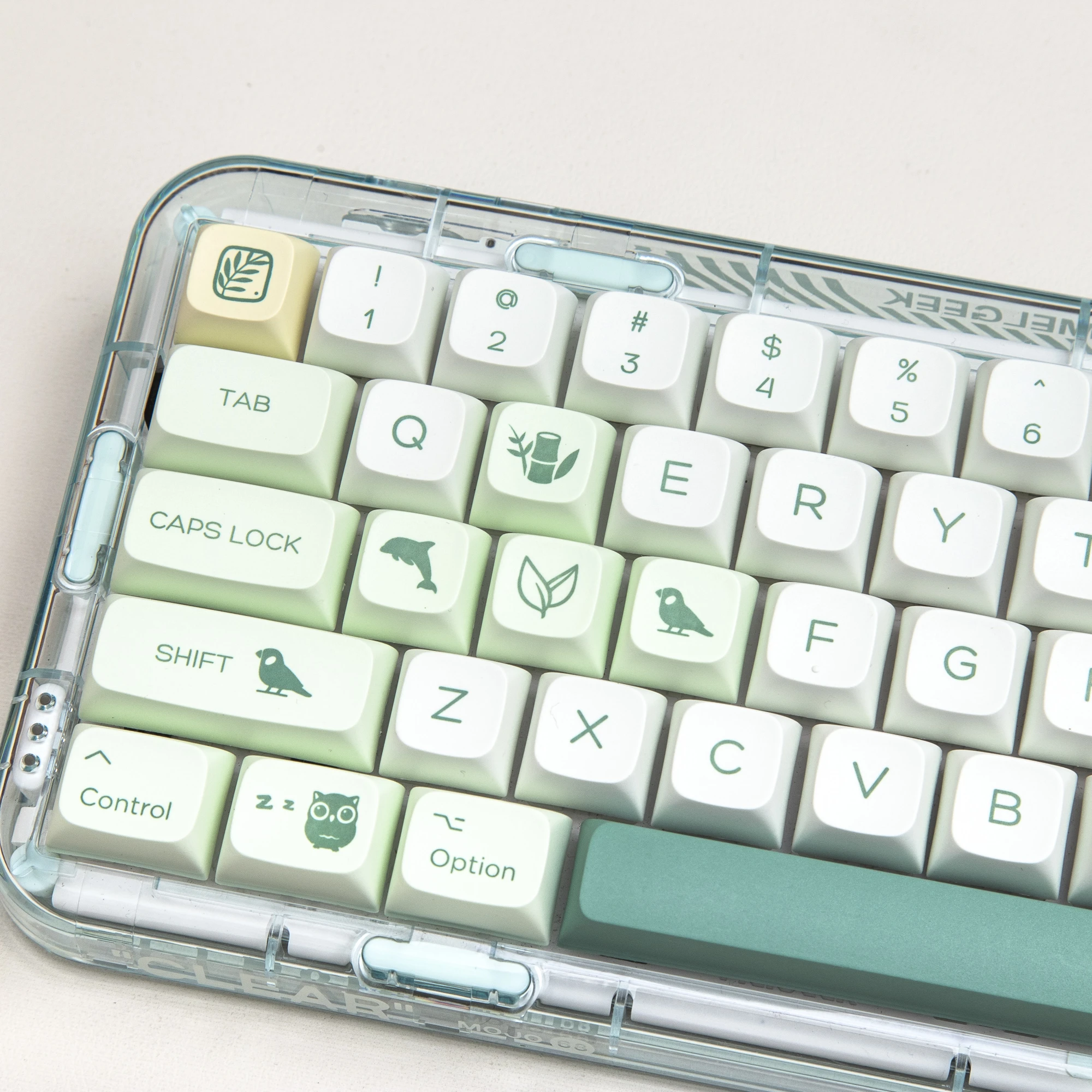 JCM Zoolojik klavye tuşları 144 Tuşlar/Set XDA Profili DYE-SUB PBT Oyun Mekanik Klavye Kiraz Mx Anahtarı GMK Pro GK61