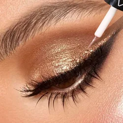 Shiny Eye Liners Set Pigment Silver Gold Color Liquid Glitter Eyeshadow Professional Eyeliner Beauty Cosmetics Makeup for Women