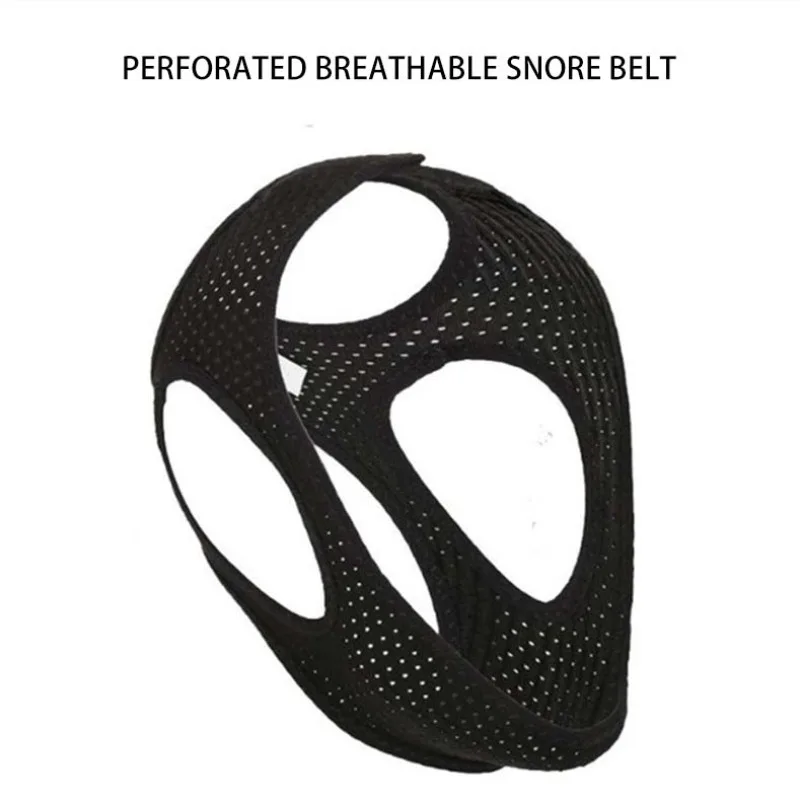 Anti Snoring Belt Triangular Chin Strap Mouth Guard Gifts for Women Men Better Breath Health Snore Stopper Bandage Sleep Aid