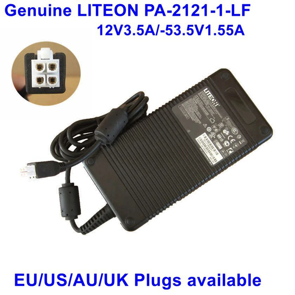 Genuine LITEON 53.5V 1.55A 12V3.5A 4holes AC DC Adapter PA-2121-1-LF 341-0502-01 For CISCO 897 890 SERVICES Power Supply Charger