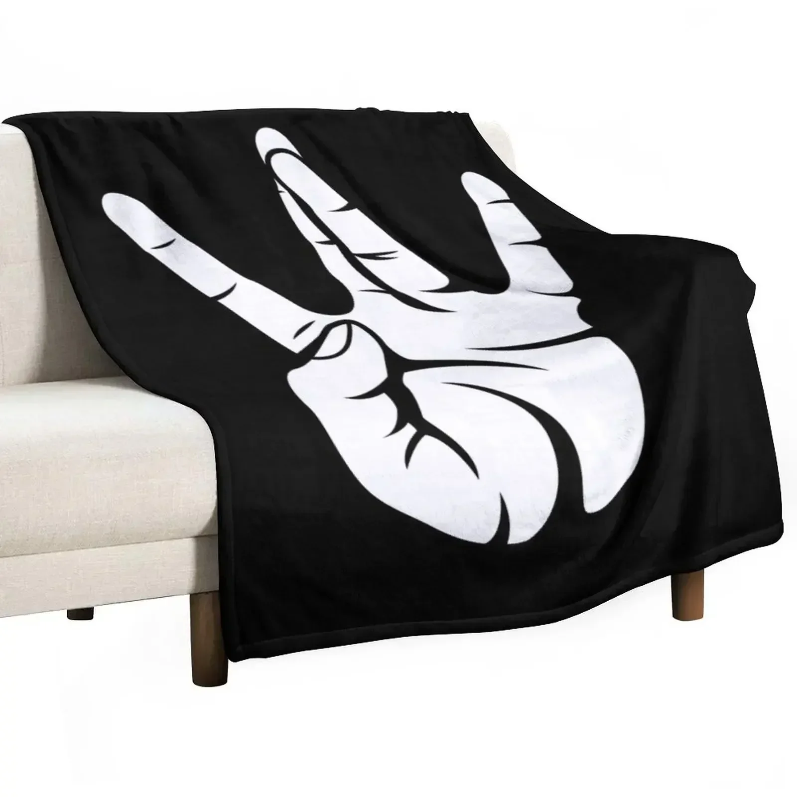 Westside West Coast Rap Hip Hop Hand Sign Throw Blanket Kid'S bed plaid Tourist Beach Blankets