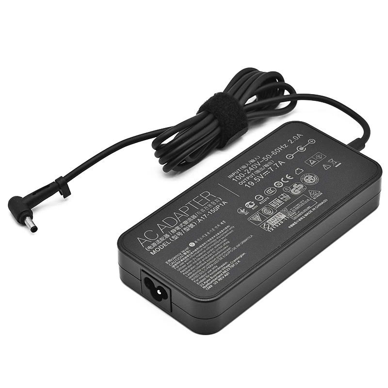 Adaptador AC Carregador portátil para Asus, 19.5V, 7.7A, 150W, 4.5x3.0mm, A17-150P1A, UX580, UX580GD, UX580GE, UX550GD, UX550GE, X571LH