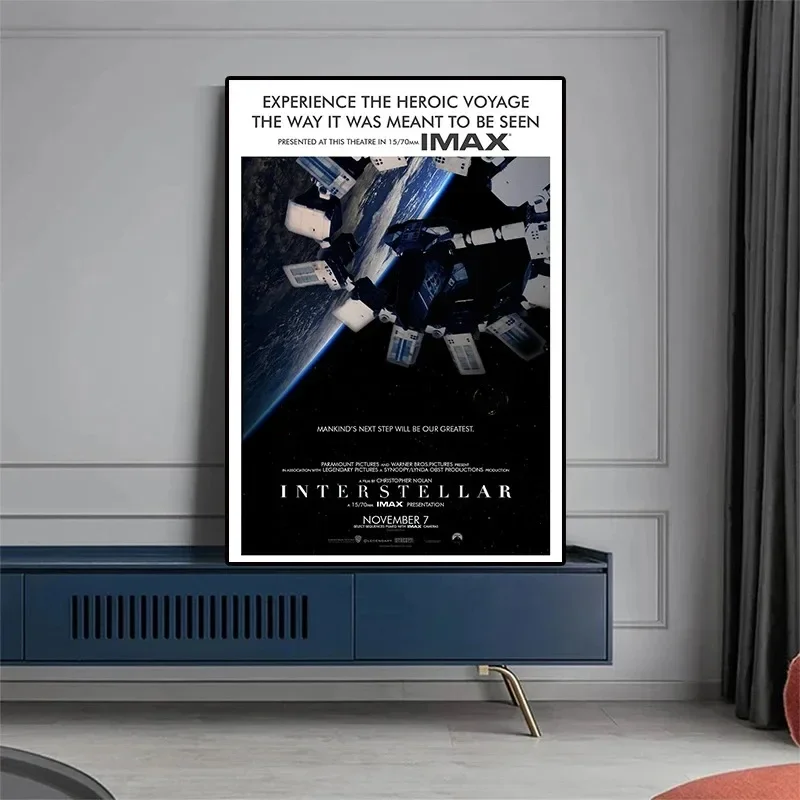 Classic Hot Movie Interstellar Aesthetic Canvas Painting Poster Wall Art Picture Room Decoration
