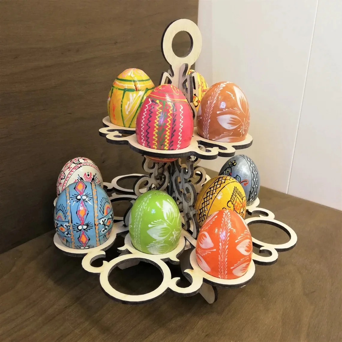 

Cross border independent station new Easter egg rack creative home dining table decoration holiday party decoration display rack