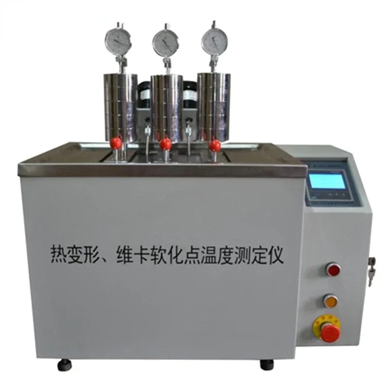 Softening point temperature rubber hose plastic polyvinyl chloride high temperature resistance testing machine