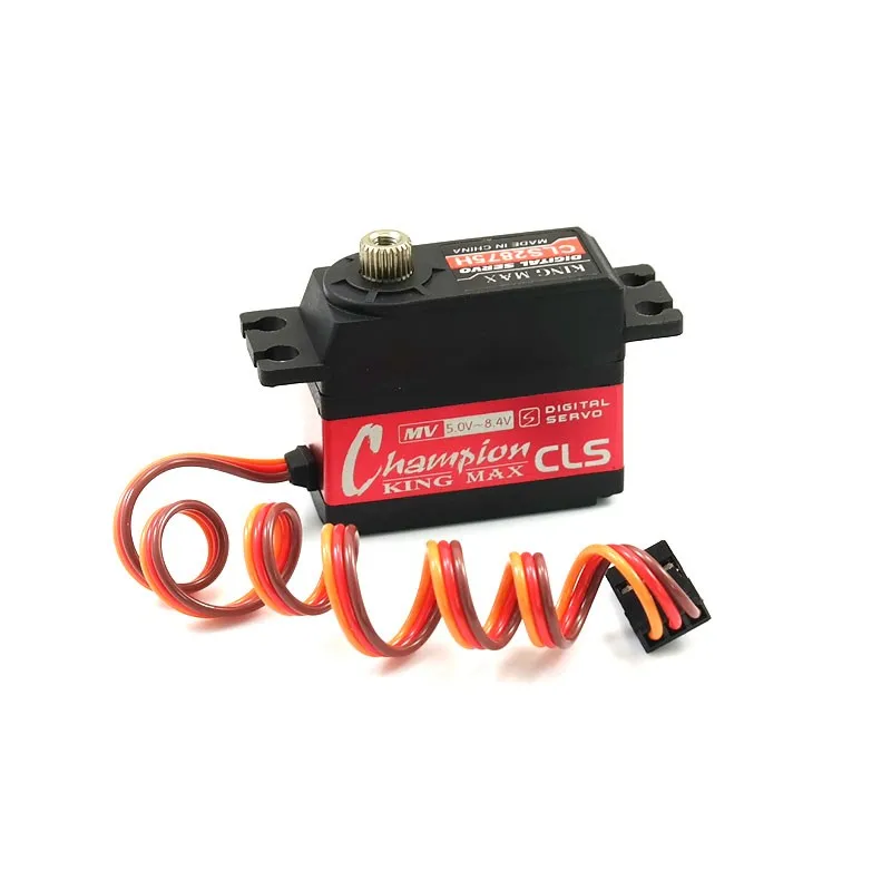 KINGMAX CLS2875H cls2875 28g Servo 10kg.cm Torque Digital Metal Gears Mini Servos Ideal For 450-500 Class Helicopter Swashplate