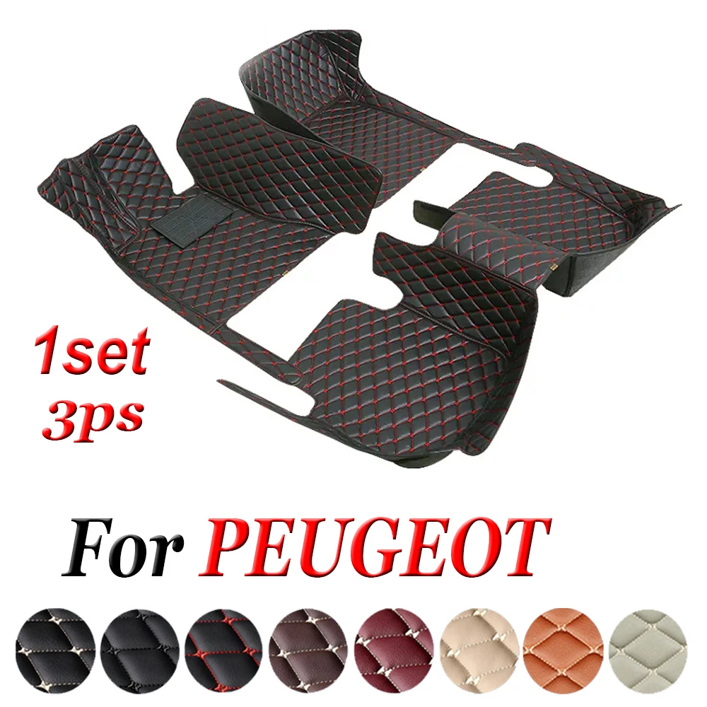 

Car Floor Mats For PEUGEOT 206 206CC 207 207CC 208 301 307cc 307 307SW 308 308CC 308GT 308SW 5seat 405 406 407 Car Accessories