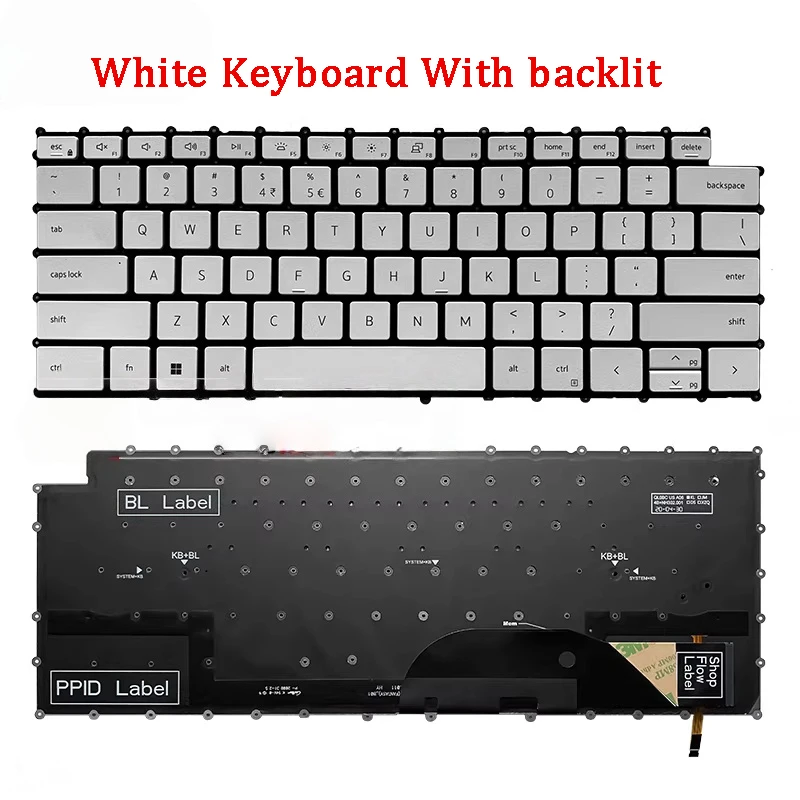 New Original Laptop Keyboard For DELL Precision 5550 5560 5570 6670 5750 5760 5770