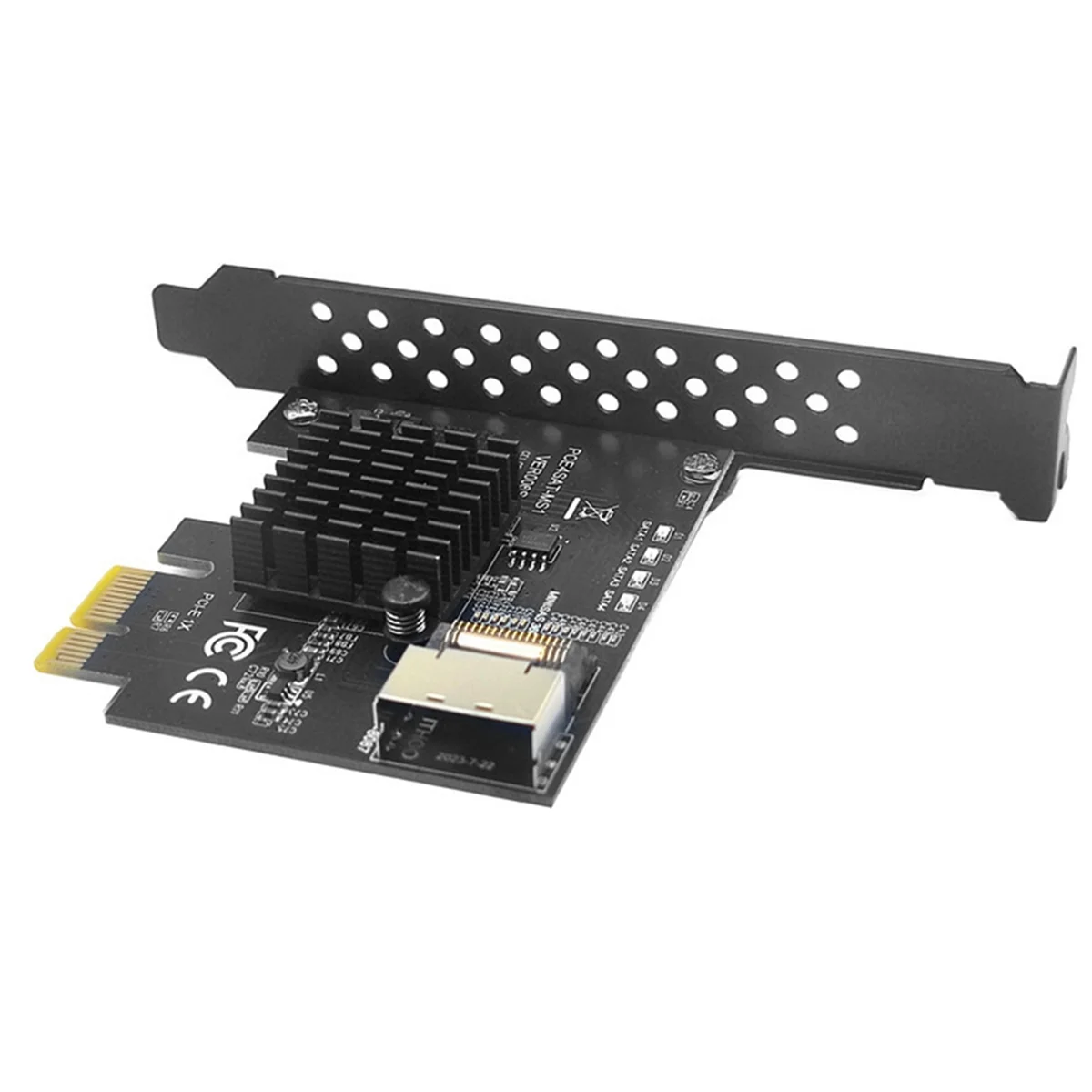 Efficiente scheda di espansione PCIe a SFF-8087 SATA3.0 Scheda adattatore HD 9215 36PIN