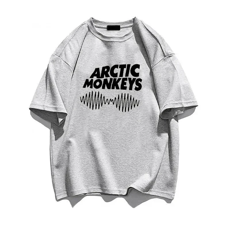 Y2k Women T Shirt Arctic Monkeys Rock Band T Shirt Hip Hop T Shirt Manga Short Sleeve Tee Streetwear Trend Tops Fashion Clothes