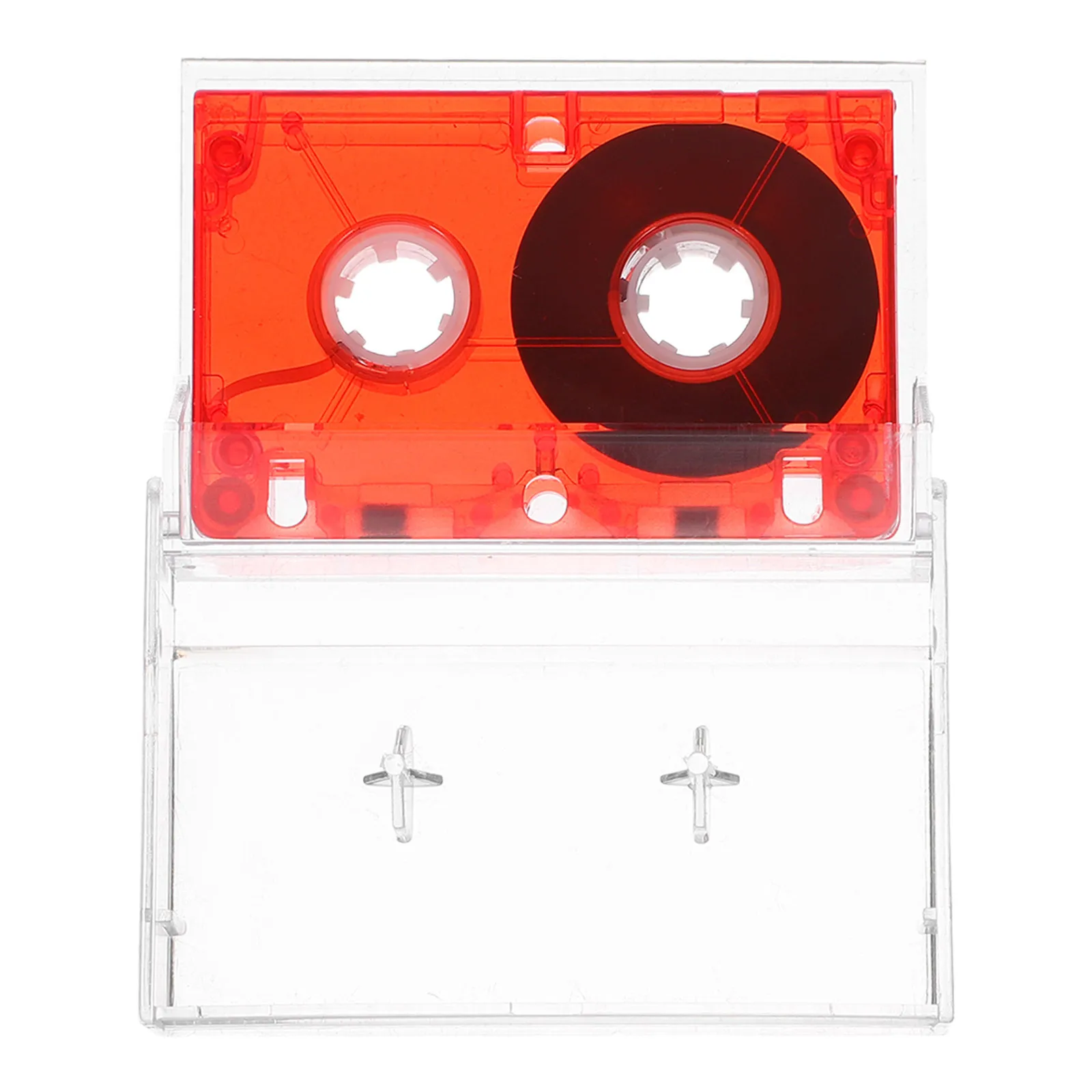 

Clear Blank Cassette Tape 60 Minutes Recording Time Audio Voice Interview Music Project DIY Custom Message Gift Idea