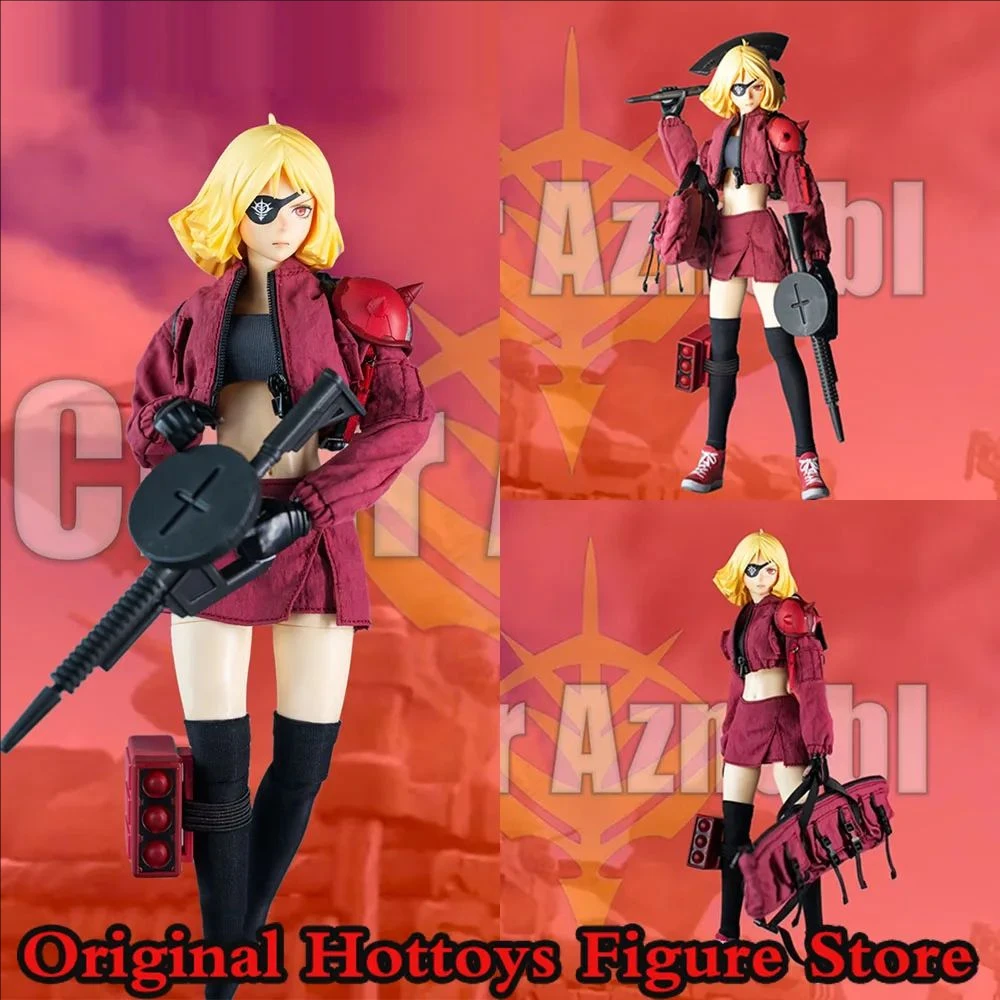 

In Stock Yiya Station 1/9 Scale Female Soldier Char Aznabl With Weapon Full Set About 23cm Action Figure Model Collection