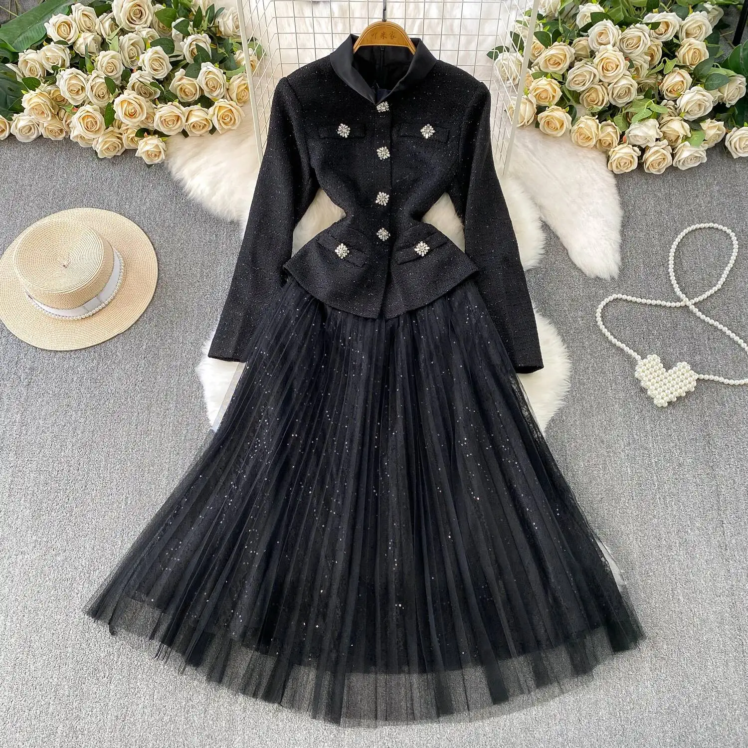 

Sexy Chic long sleeve Spliced mesh dress Evening Party Club Fashion autumn dress Women Clothing