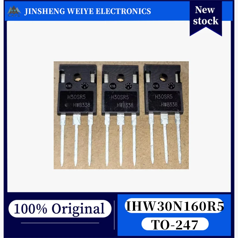 (5/20 Pieces) Imported Original H30SR5 Induction Cooker IGBT Power Transistor 30A 1600V IHW30N160R5 IC. In Stock, Fast Delivery