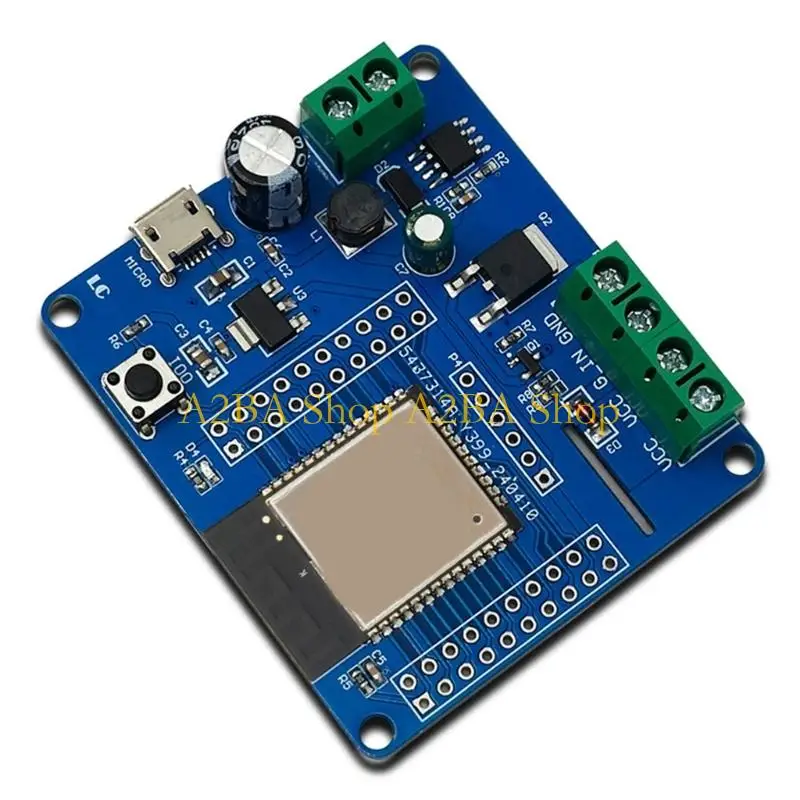 A2BA ESP32 WROOM 32E Base MOS Switching Module 60V Load Control DC5-80V Input For DIY Electronics Projects