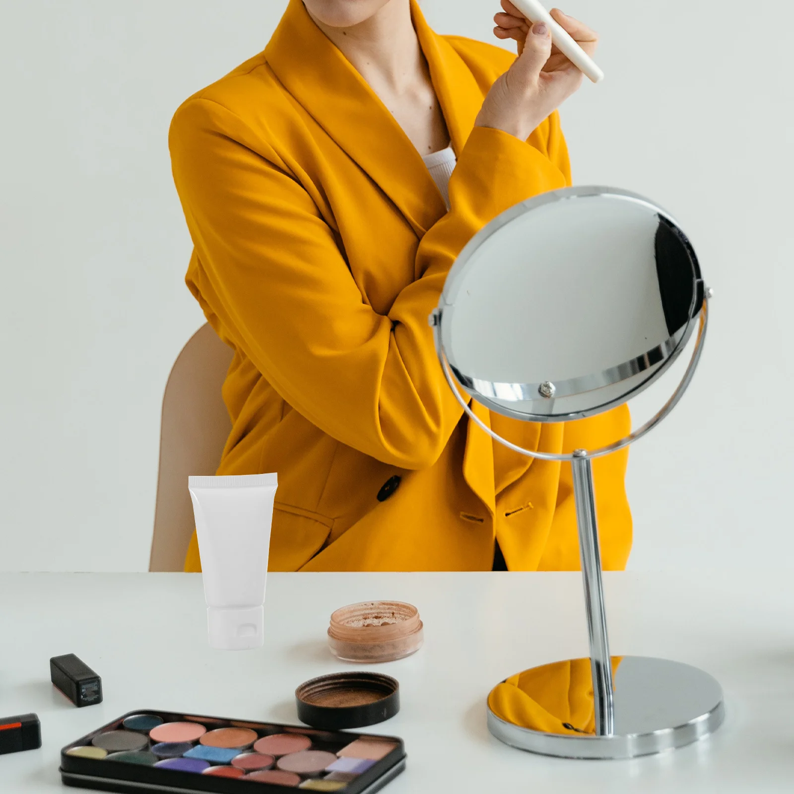 20 قطعة أنابيب إعادة الملء زجاجات السفر مانعة للتسرب ضغط الاستغناء عن الحاويات لماكياج غسول الشامبو المحمولة الفرعية