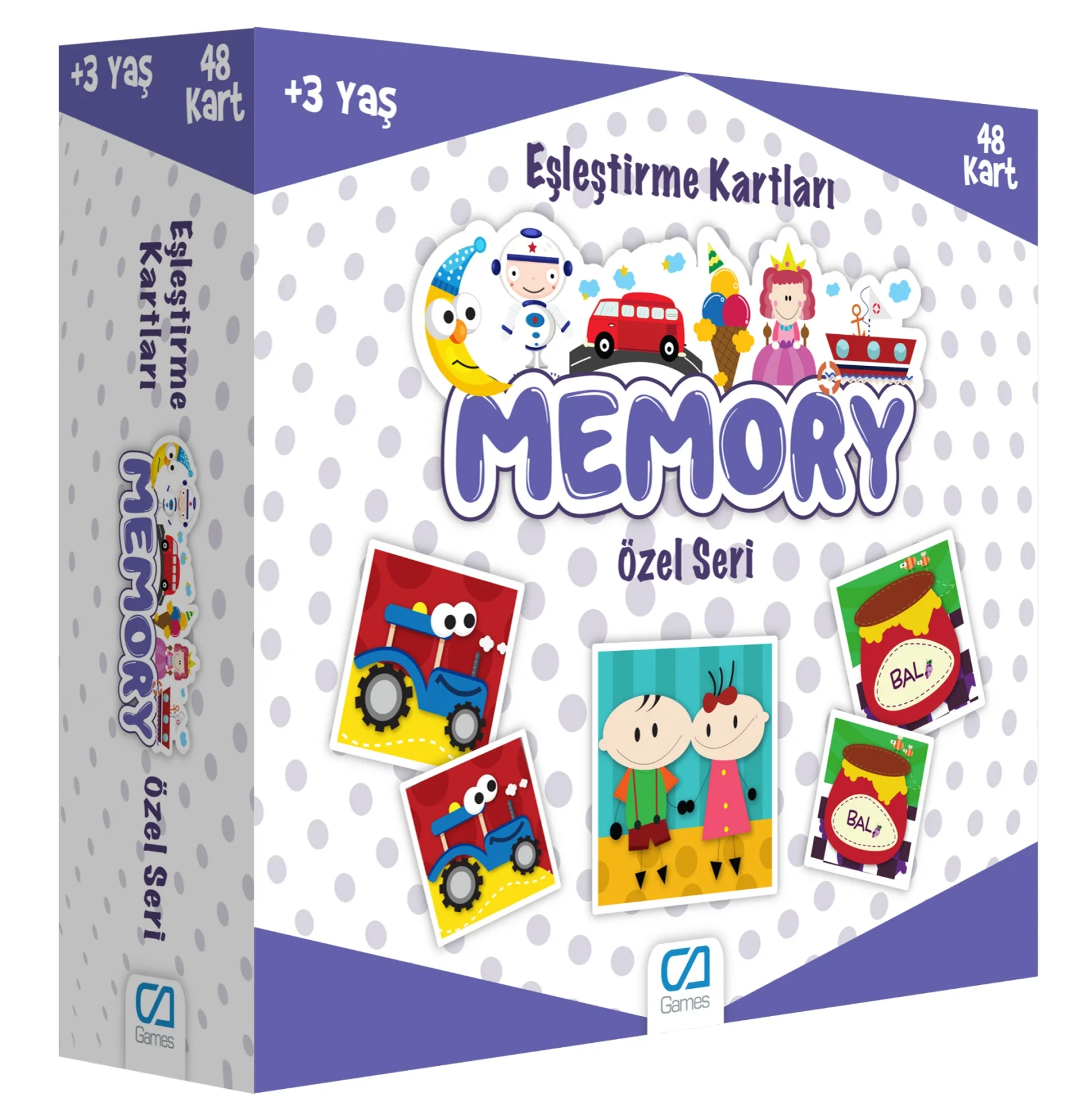 Memory matching cards custom serial