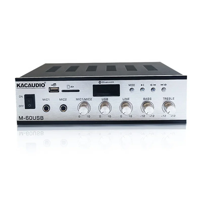 

60W Professional BT Audio Amplifier Sound Mixer Power Amplifier