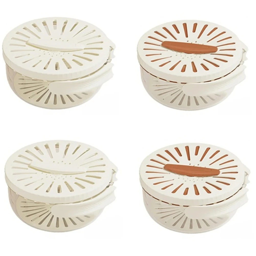 ABVJ-cesta de drenaje multiusos para el hogar, cocina, cuenco de sandía con colador y tapa, colador de cocina, colador de alimentos