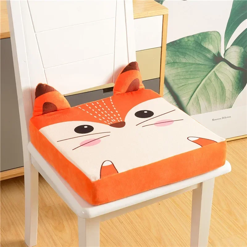 Cartoon Dining Chair Heightening Booster Pad Adjustable Removable Soft Padded Seat Cushion for Dining Chair Comfort Sitting Pad
