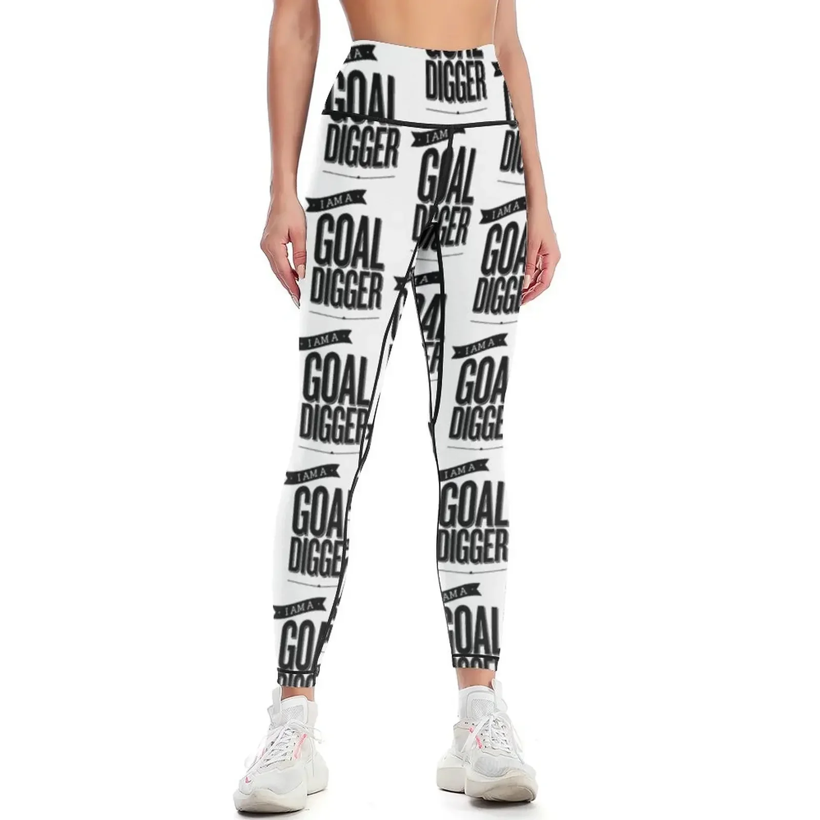 

Goal Digger Leggings joggers for Fitness clothing Tight fitting woman sportswear for gym Womens Leggings