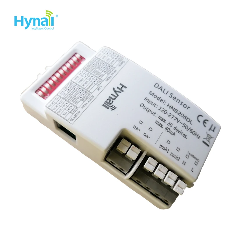 Hynall 220-240V AC Microwave Motion Sensor DALI Motion Sensor HNS205DL Detached Antenna