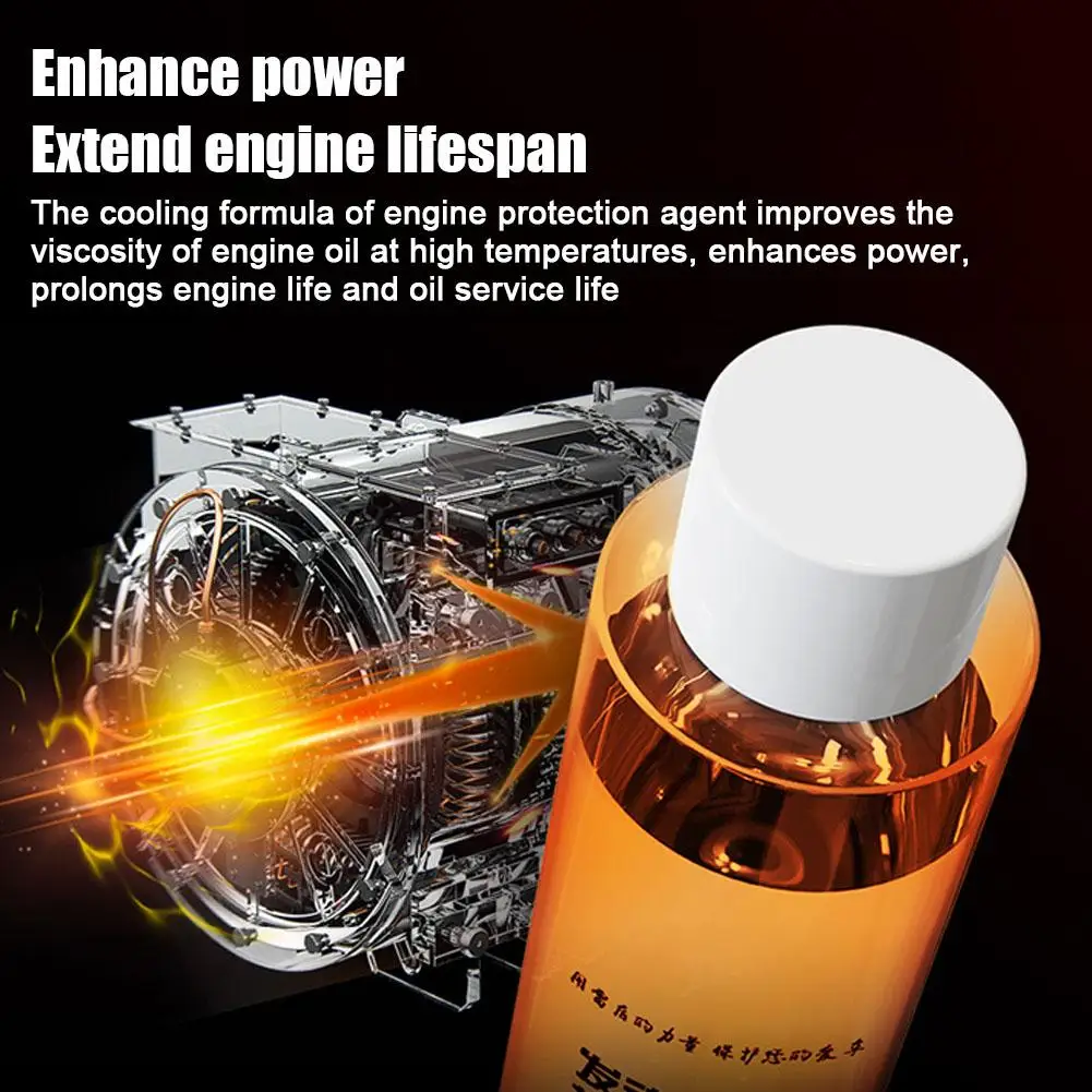 1/2/3PCS Engine Anti-wear Protective Agent Noise Reduction Anti Shake Rust Prevention  Auto Maintenance Fluid Supplies