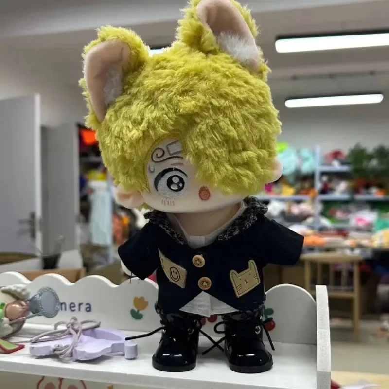 ตุ๊กตาอะนิเมะOne Piece Sanji 20ซม.ตุ๊กตาผ้าฝ้ายน่ารักตุ๊กตาหุ่นของเล่นเด็กผู้ใหญ่ของสะสมของขวัญ