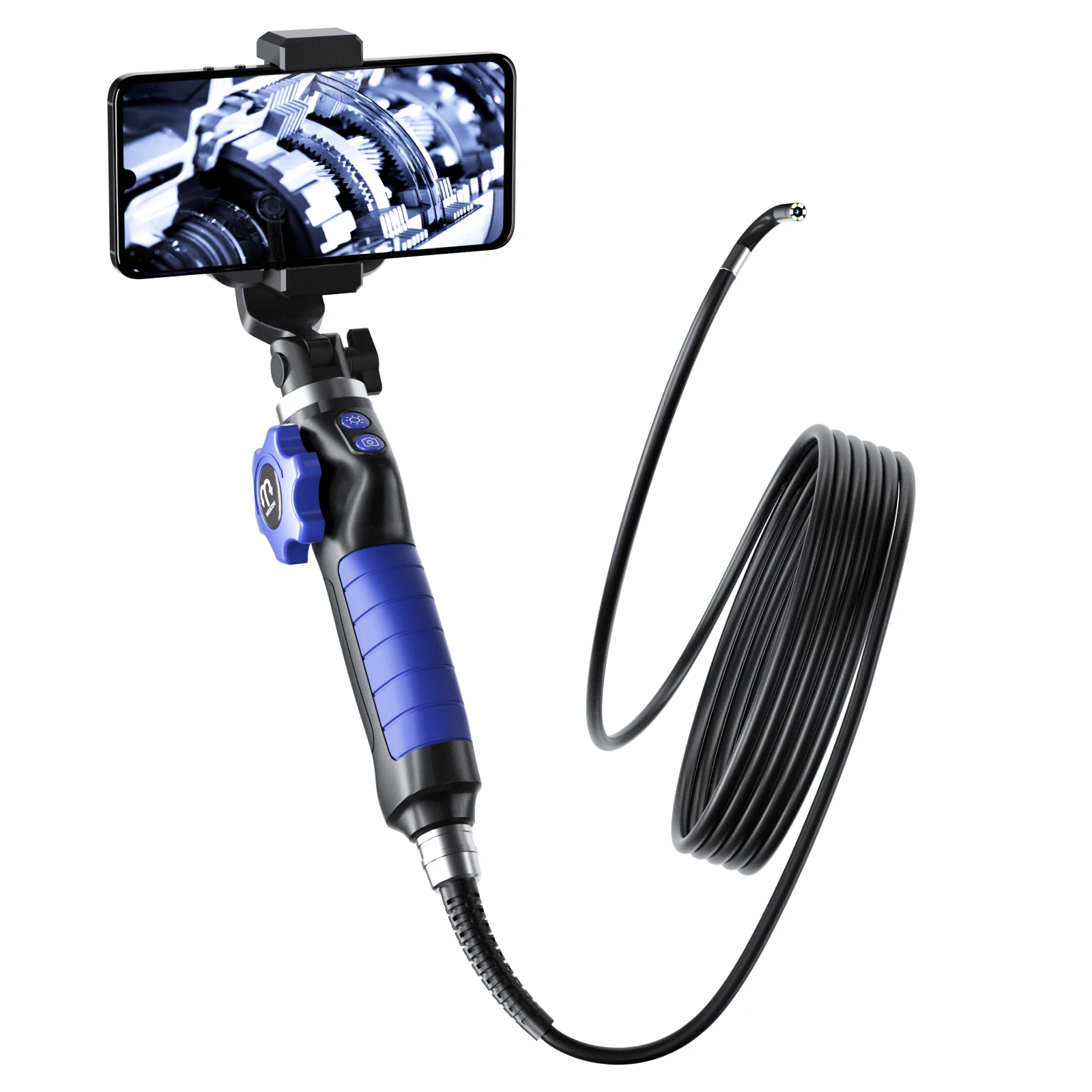 

2MP 1080P 6.4mm 2Way Articulate 360Degree Steering USB/WIFI Industrial Endoscope CMOS Borescope Inspection Digital Microscope