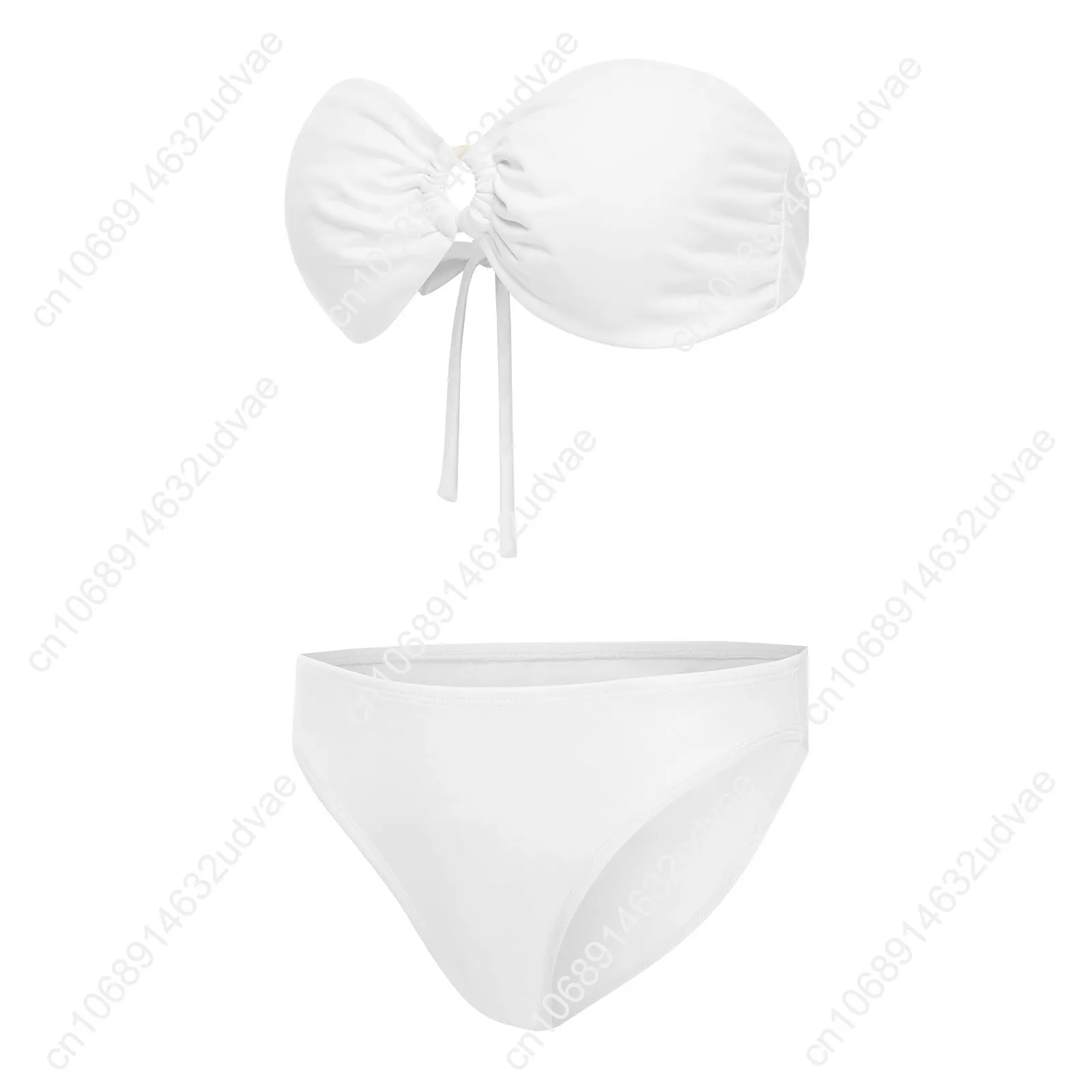 America 250th Anniversary 1776-2026 Strapless Swimsuit Womens Bathing Suits Custom Fashion Swimwear Sexy Bikini Custom Beachwear
