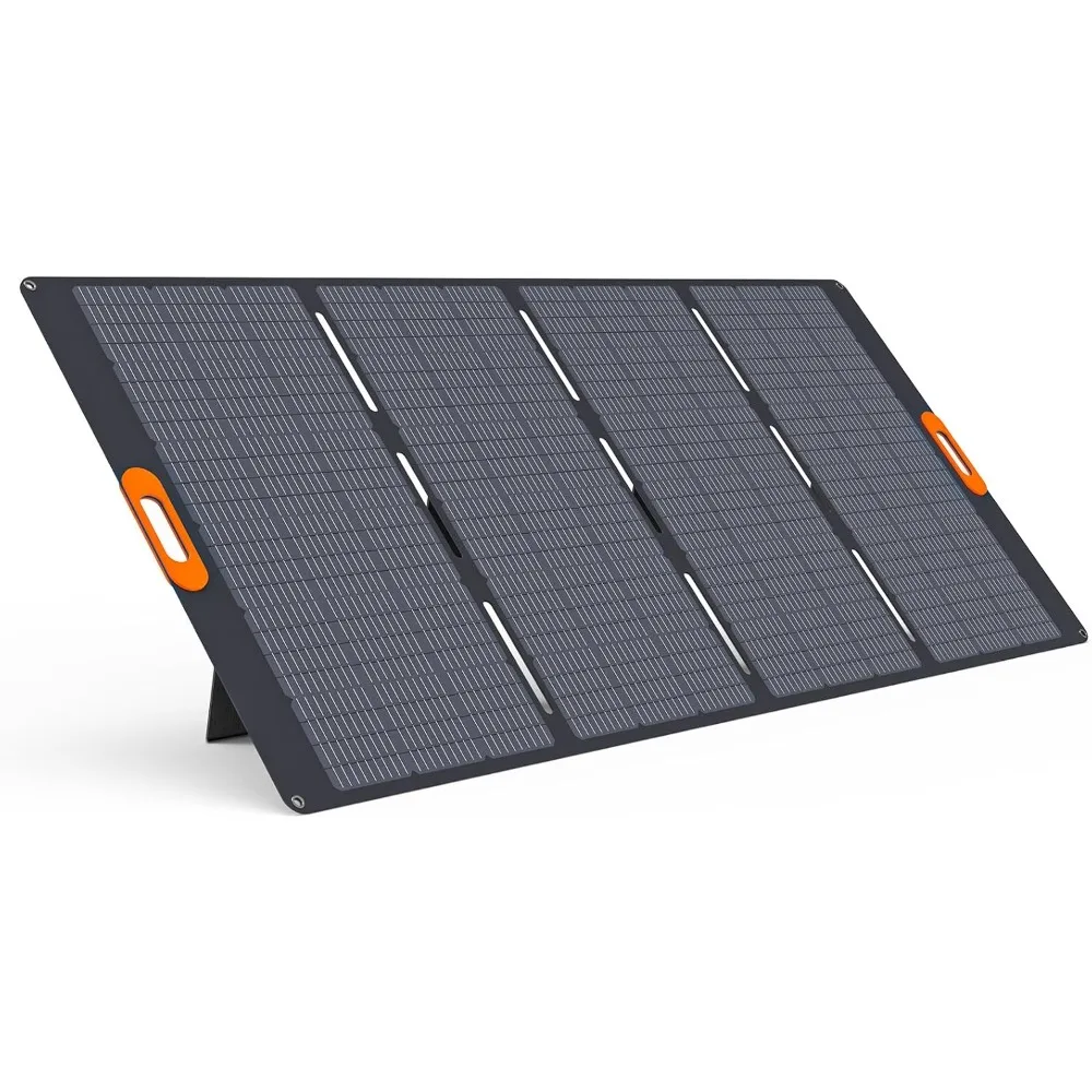

Складная солнечная панель мощностью 400 Вт, совместимая с электростанцией ALLWEI 1200 Вт/2400 Вт, водонепроницаемая IP67, регулируемая подставка