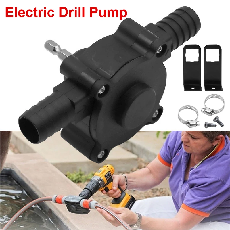 Hand Drill Driven Dc Water Pump Diesel Pump Self Priming Centrifugal Pump Electric Drill Household Water