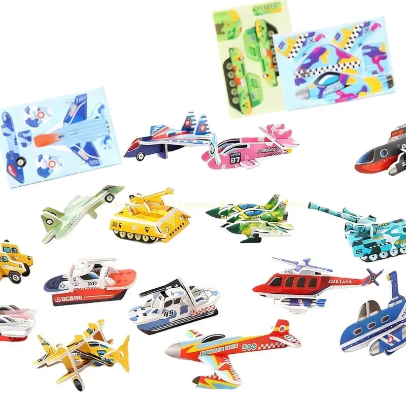 30Pcs Animal Themed Paper Puzzle Set For Preschoolers Children Early Learning