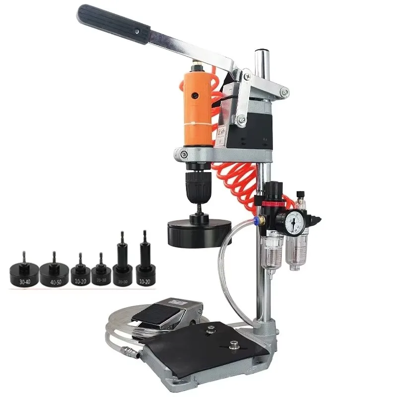 フットペダル式卓上空気圧キャッピングマシン ボトルキャップロックマシン