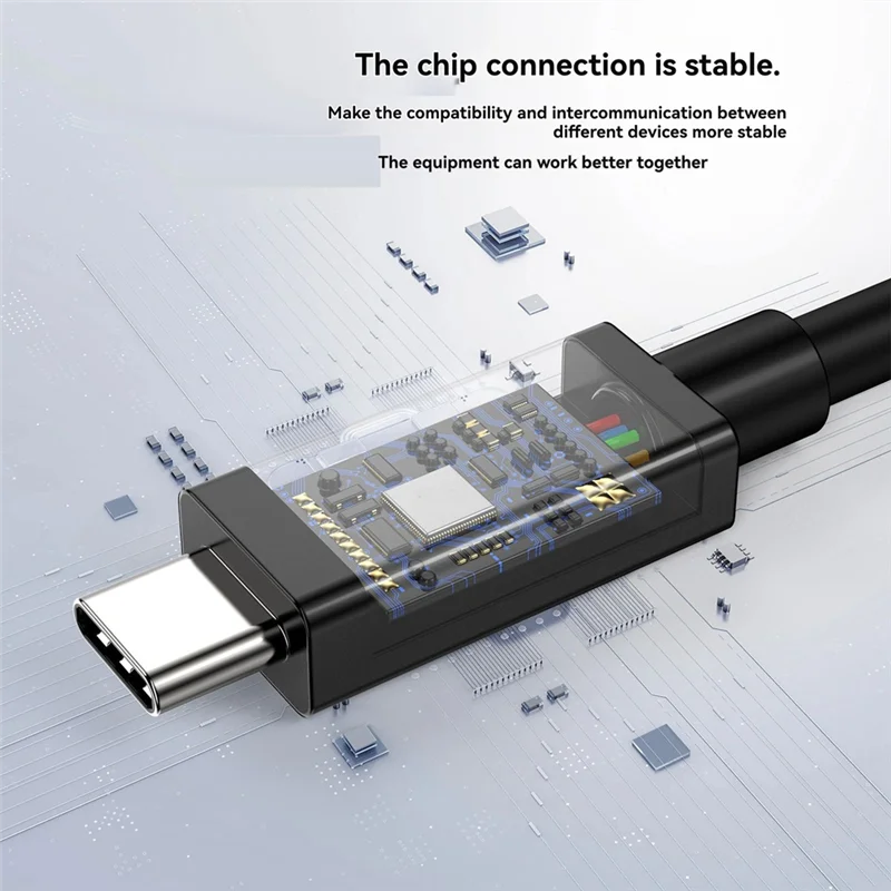 【Exclusive!】240W PD For Thunderbolt 5 Type C Cable Fast Charging & 120Gbps High-Speed Data USB-C Full-Function Cable