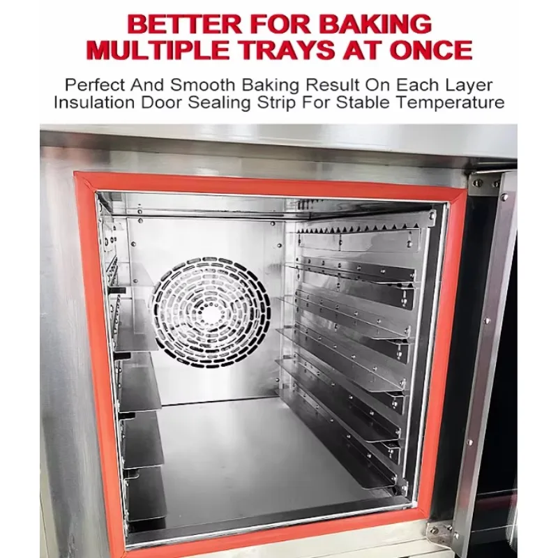 Bakapparatuur Commerciële convectieoven met gecombineerde gistingsmachine met stoomfunctie