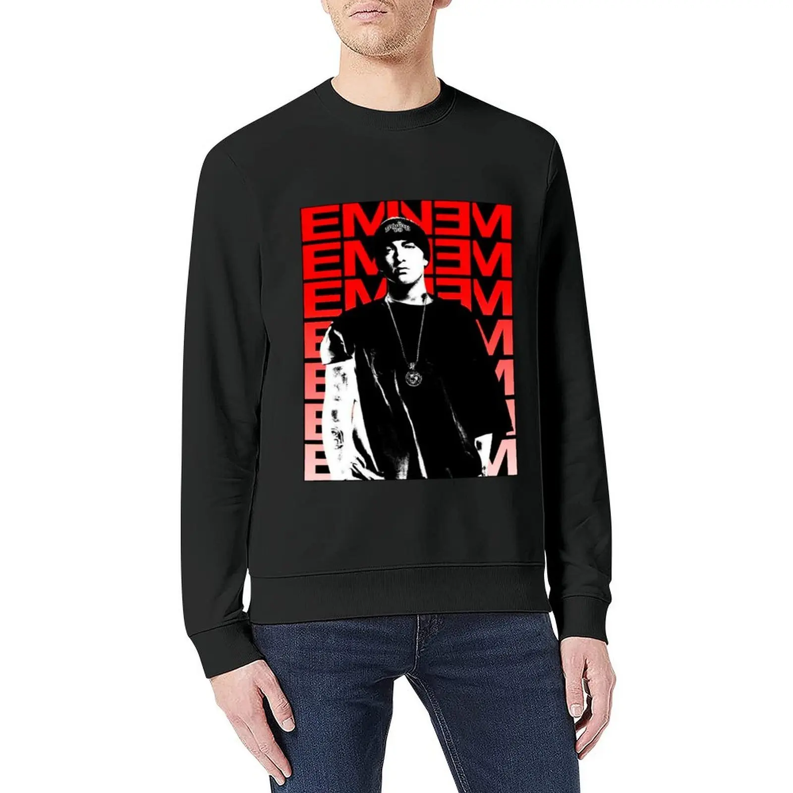 Shady Eminem البلوز الملابس للرجال الملابس الكورية الرجال قميص العرق مجموعة الرجال قميص العرق الشتاء رجل البلوز