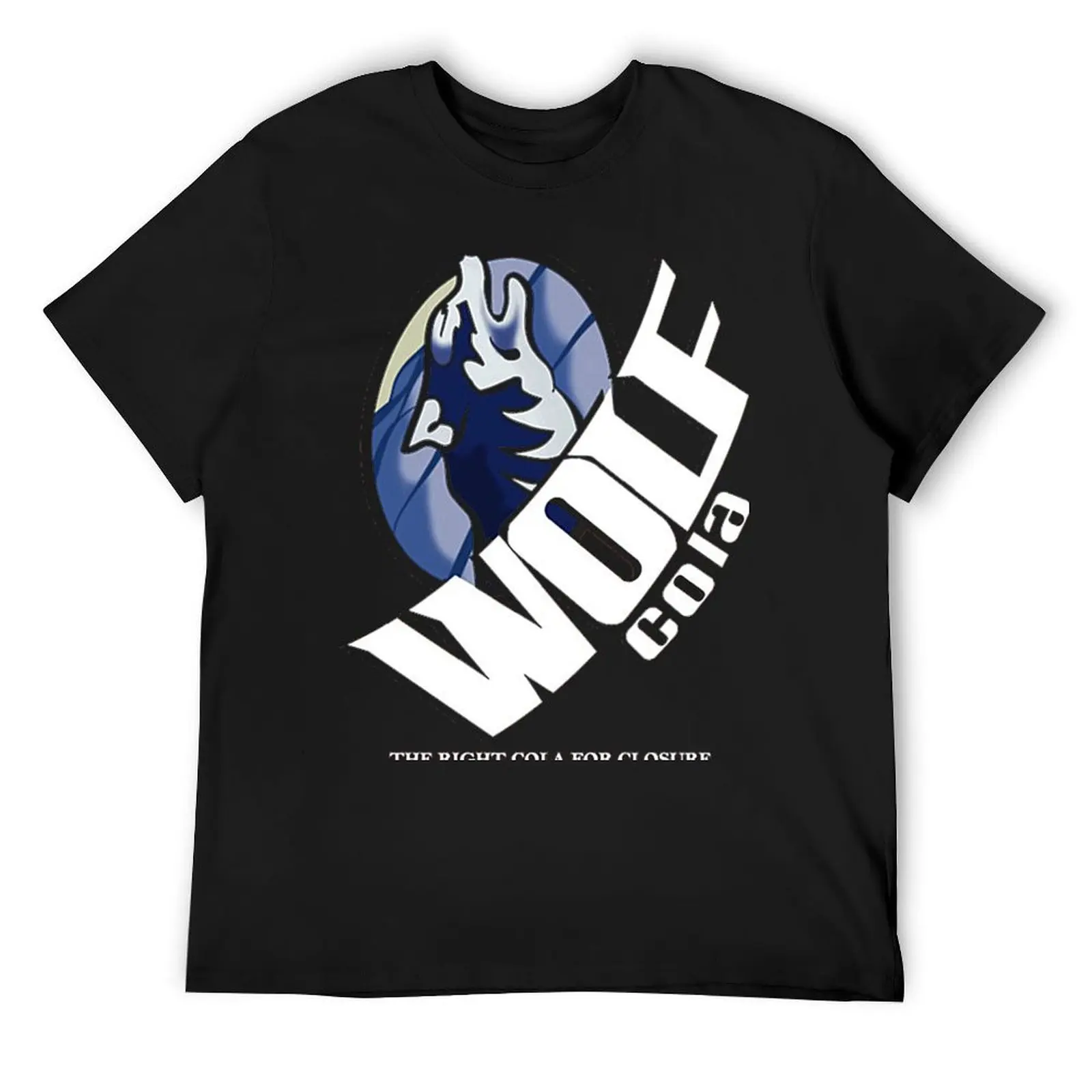 Wolf Cola The Right Cola For Closure T-Shirt anime vintage clothes rapper graphic tees mens shirts graphic tee